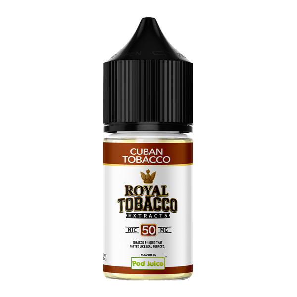 Cuban Tobacco ROYAL TOBACCO EXTRACTS X POD JUICE 30ml for Wholesale