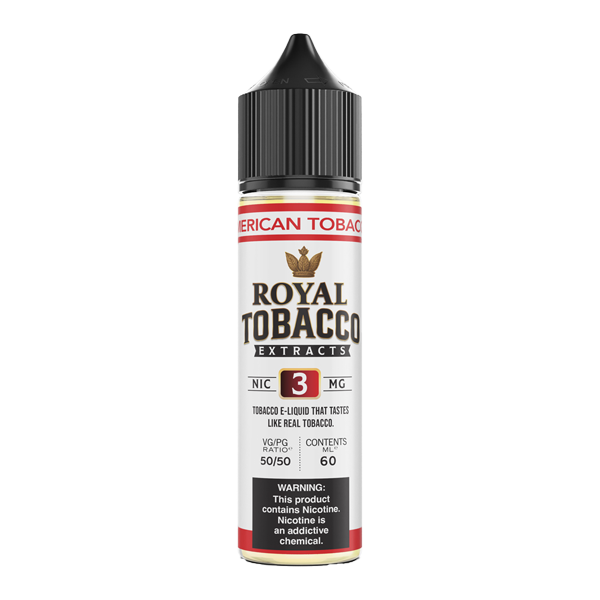 American Tobacco ROYAL TOBACCO EXTRACTS X POD JUICE 60ml for Wholesale