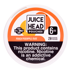 Peach Pineapple Mint Juice Head Nicotine Pouch 6mg for wholesale