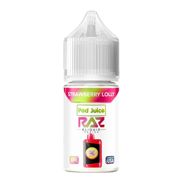 Strawberry Lolly RAZ X Pod Juice 30mL