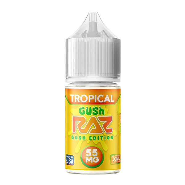 Tropical Gush RAZ X POD JUICE 30ml 5 Pack  for Wholesale