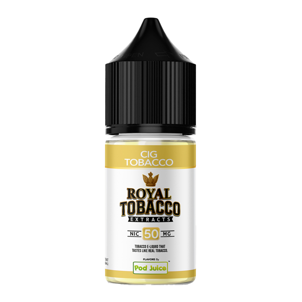 Cig Tobacco ROYAL TOBACCO EXTRACTS X POD JUICE 30ml for Wholesale