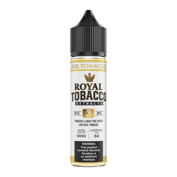Cig Tobacco ROYAL TOBACCO EXTRACTS X POD JUICE 60ml for Wholesale