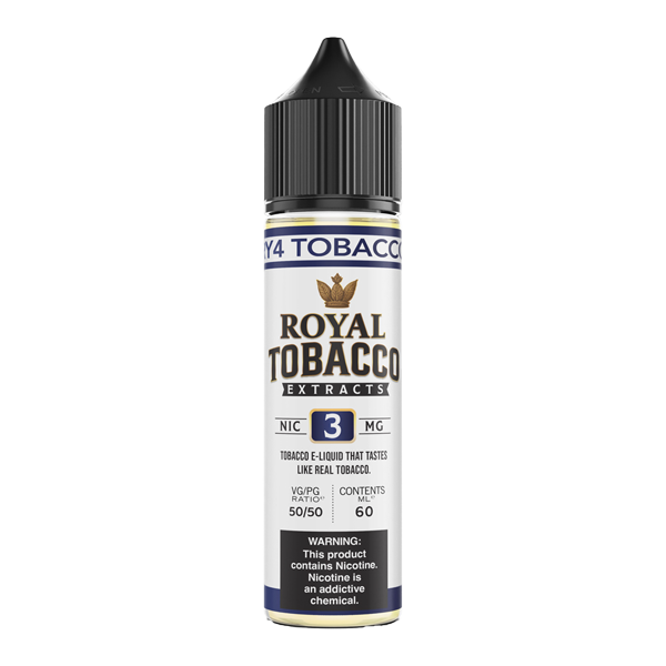 RY4 Tobacco ROYAL TOBACCO EXTRACTS X POD JUICE 60ml for Wholesale