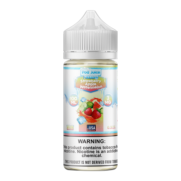 Strawberry Apple Watermelon Freeze POD JUICE 100ml for Wholesale