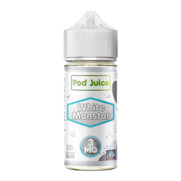 White Monster POD JUICE 100ml for Wholesale