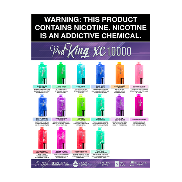 Pod King Vape Poster