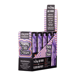 Peachy Dew Pod King XC10000 Disposables 5-Pack for Wholesale