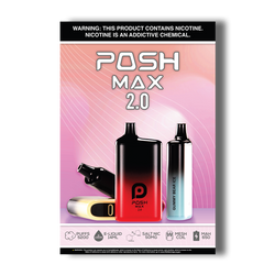 Posh Max 2.0 Poster for Retail Shop