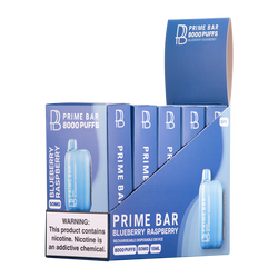 Blueberry Raspberry Prime Bar Vape for Wholesale 5-Pack