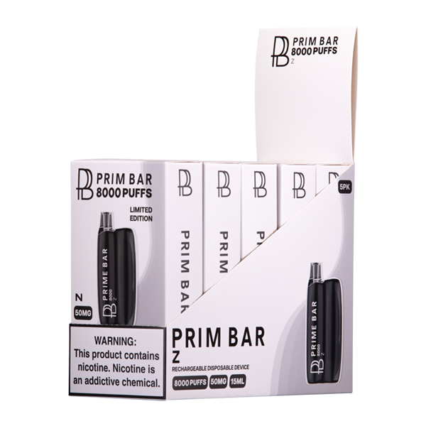 Z Prime Bar 8000 Wholesale Vape 5-Pack