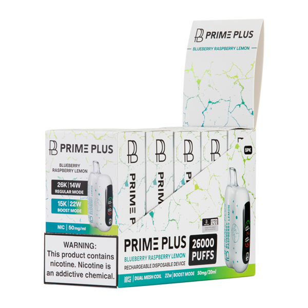 Blueberry Raspberry Lemon PRIME PLUS 26000 – Mi-Pod Wholesale