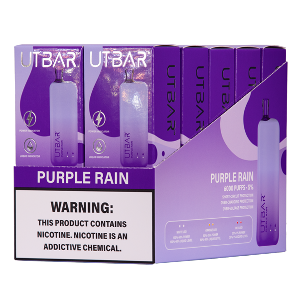Purple Rain UT Bar Vape Wholesale 10-Pack