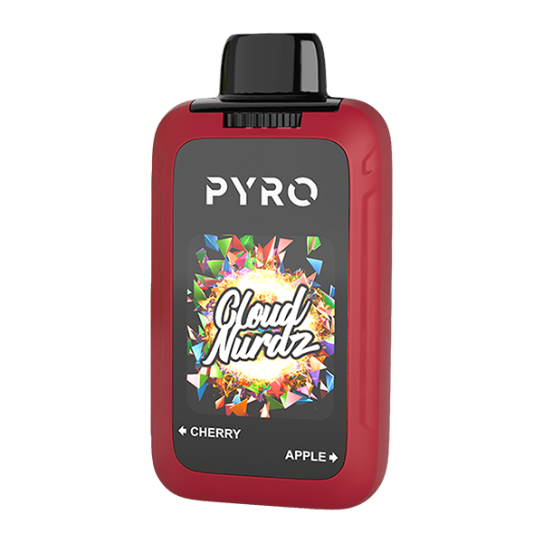 Cherry/Apple CLOUD NURDZ X PYRO Duo for wholesale