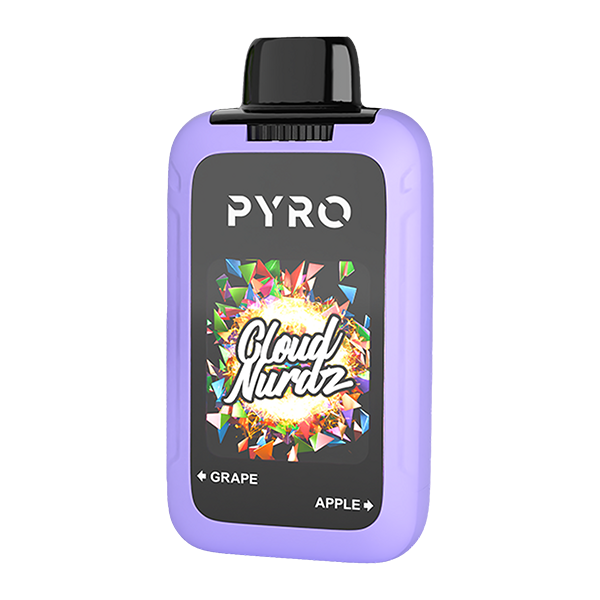 Grape/Apple CLOUD NURDZ X PYRO Duo for wholesale