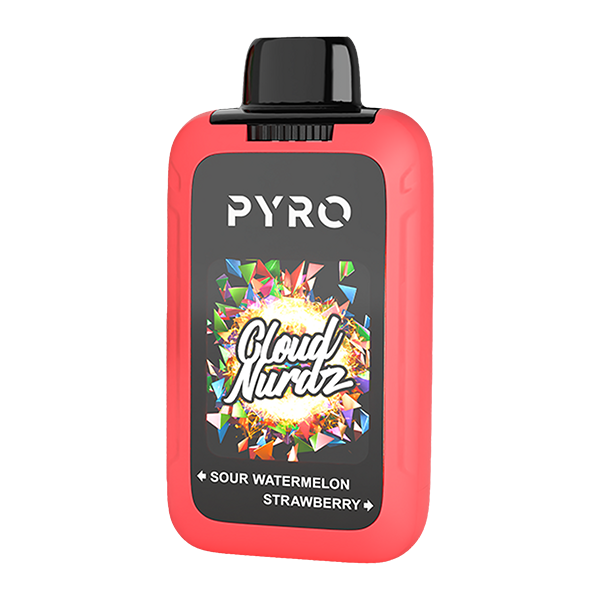 Sour Watermelon/Strawberry CLOUD NURDZ X PYRO Duo for wholesale