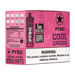 Cool Cassis Pyro Vape 10-Pack for Wholesale