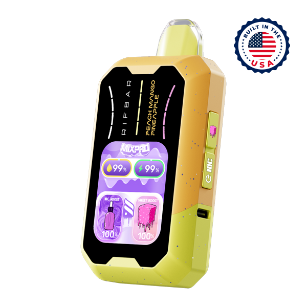 Peach Mango Pineapple RIFBAR MIXPRO USA SWEET for Wholesale