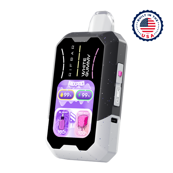 White Gummy RIFBAR MIXPRO USA SWEET for Wholesale