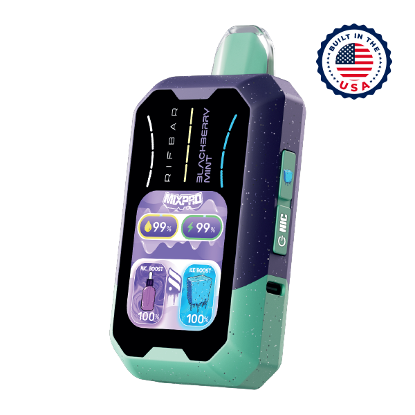 Blackberry Mint RIFBAR MIXPRO USA ICE for Wholesale