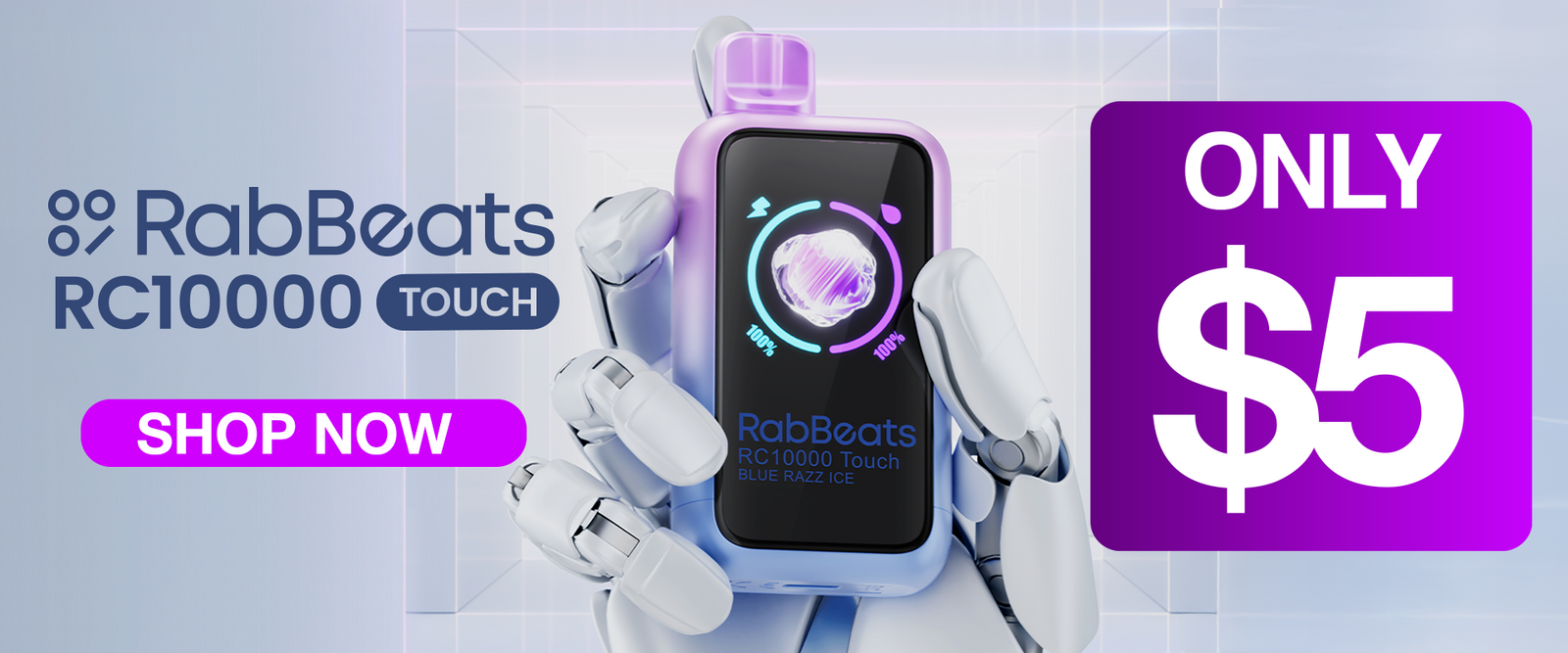 Rabbeats Touch Hero Banner Desktop