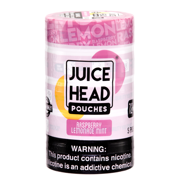 Raspberry Lemonade Mint Juice Head Nicotine Pouch 12mg for Wholesale