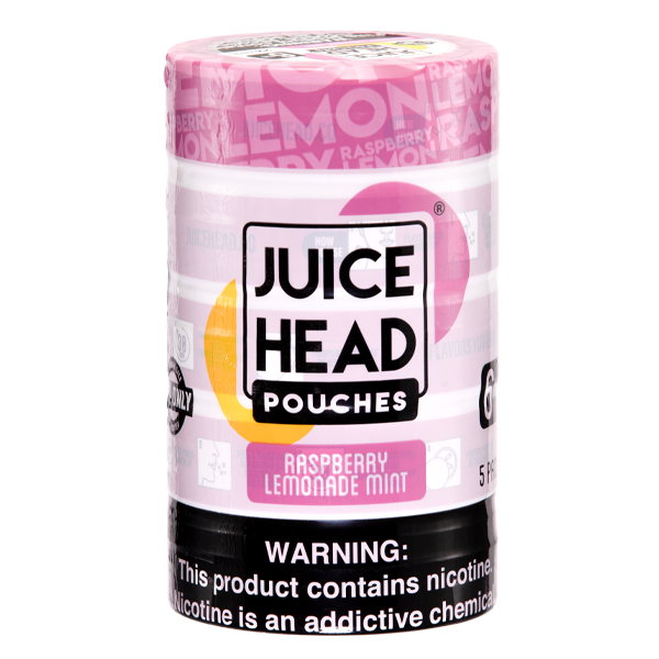 Raspberry Lemonade Mint Juice Head Nicotine Pouch 6mg 5pk for Wholesale
