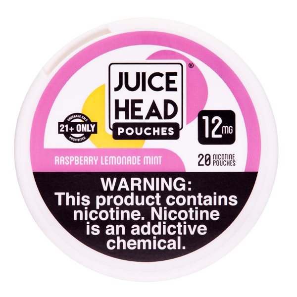 Raspberry Lemonade Mint Juice Head Nicotine Pouch 12mg for Wholesale