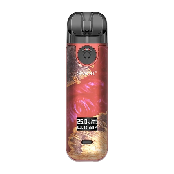 SMOK Novo 4 Red Stabilizing Wood