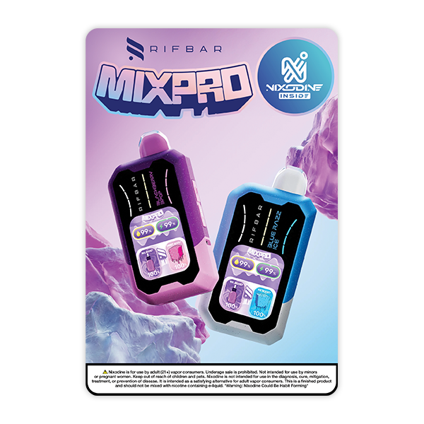 RIFBAR MIXPRO Nixodine Window Sticker