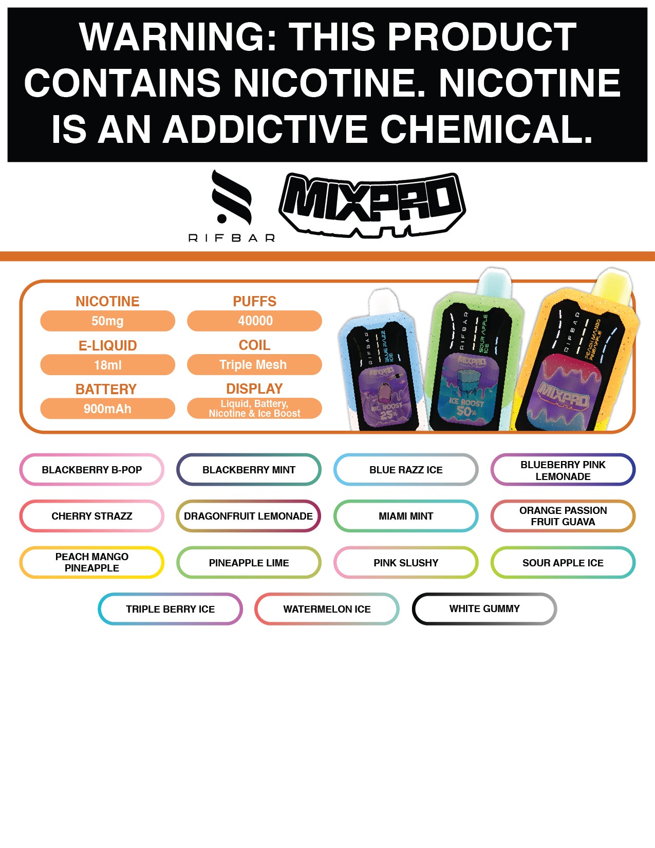 RIFBAR MIXPRO Lamination