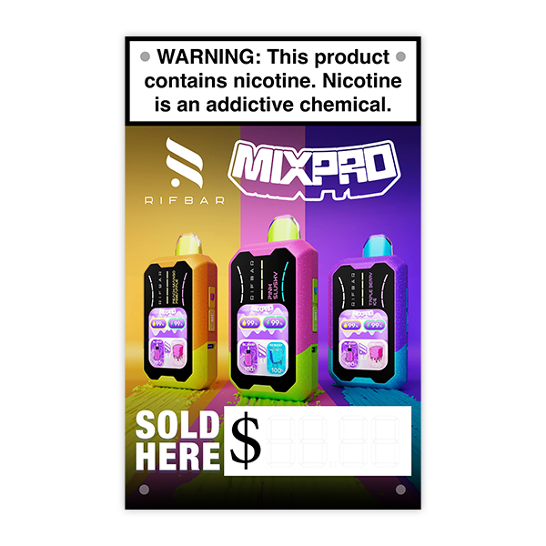 RIFBAR MIXPRO Vinyl Banner