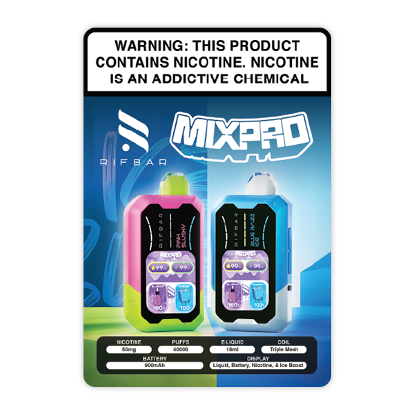 RIFBAR MIXPRO Window Sticker