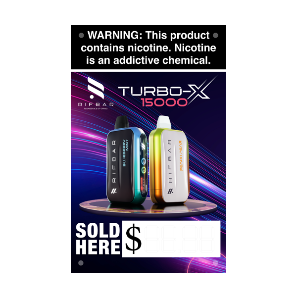 Rifbar Turbo-X Vinyl Banner