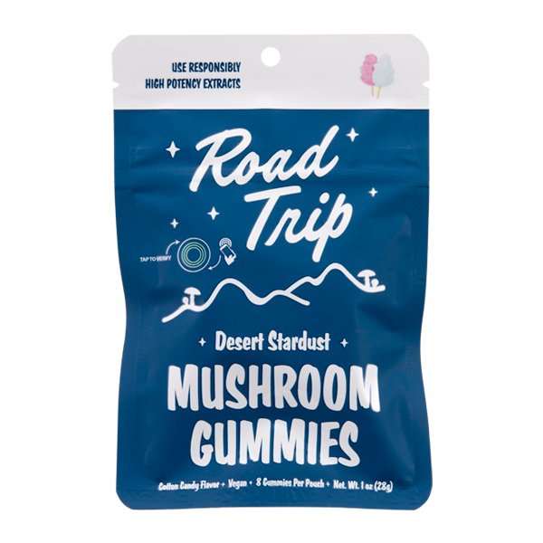 Cotton Candy ROAD TRIP Mushroom Gummies 8ct For Wholesale