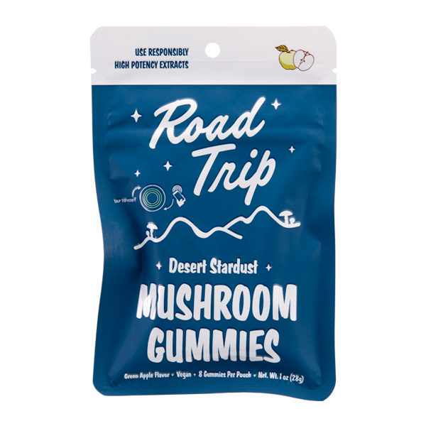 Green Apple ROAD TRIP Mushroom Gummies 8ct For Wholesale