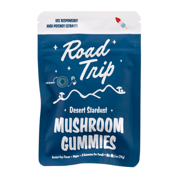 Rocket Pop ROAD TRIP Mushroom Gummies 8ct For Wholesale