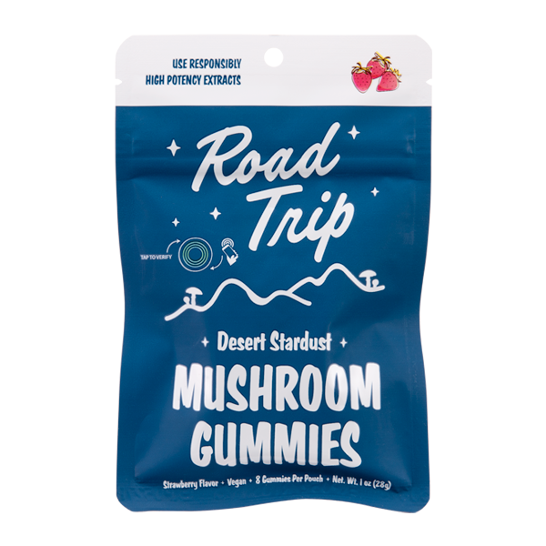 Strawberry ROAD TRIP Mushroom Gummies 8ct For Wholesale
