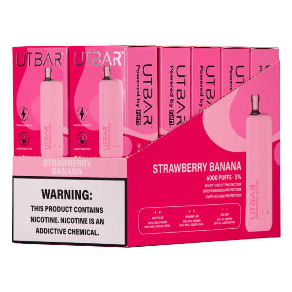 Strawberry Banana UT Bar 10-Pack for Wholesale