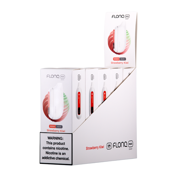 Strawberry Kiwi Flonq Max Smart Wholesale Vape 5-Pack