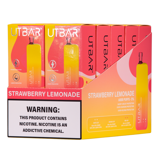 Strawberry Lemonade UT Bar Wholesale Vapes 10-Pack