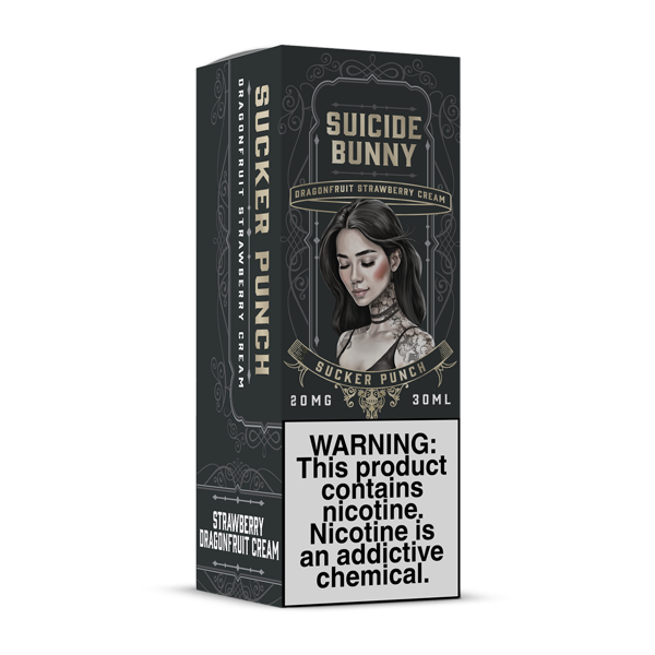 Sucker Punch Suicide Bunny Salt E-Juice Box for Wholesale