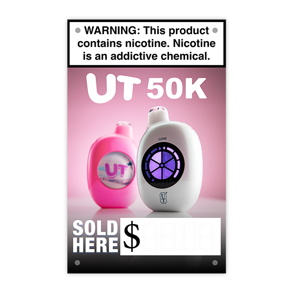 UT 50K Vinyl Banner