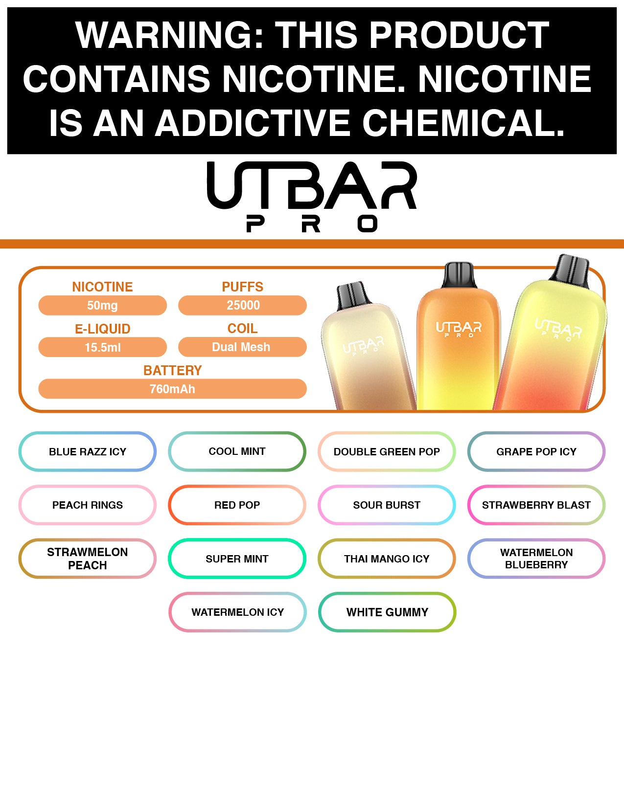 UT BAR PRO - Lamination