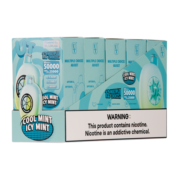 Cool Mint/Icy Mint UT 50K vapes for wholesale