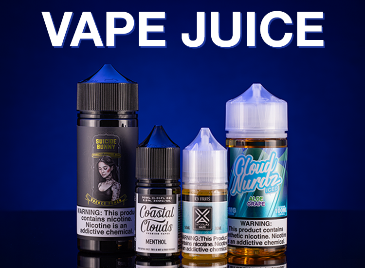 Vape Juice Section Banner Mobile