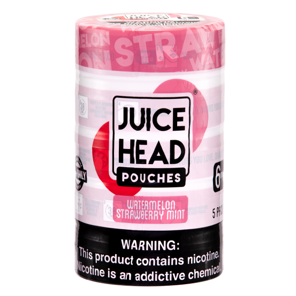 Watermelon Strawberry Mint Juice Head Nicotine Pouch 6mg 5-Pack for Wholesale