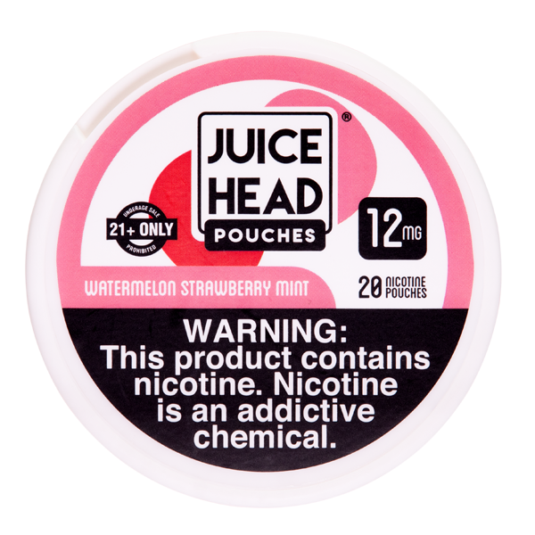 Watermelon Strawberry Mint Juice Head Nicotine Pouch 12mg for Wholesale