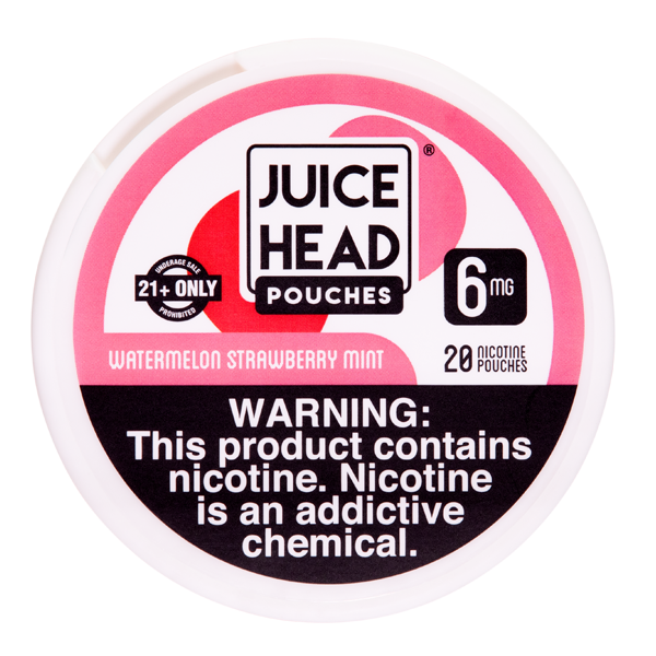 Watermelon Strawberry Mint Juice Head Nicotine Pouch 6mg for Wholesale