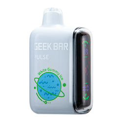 White Gummy Ice Geek Bar Pulse Wholesale Vapes